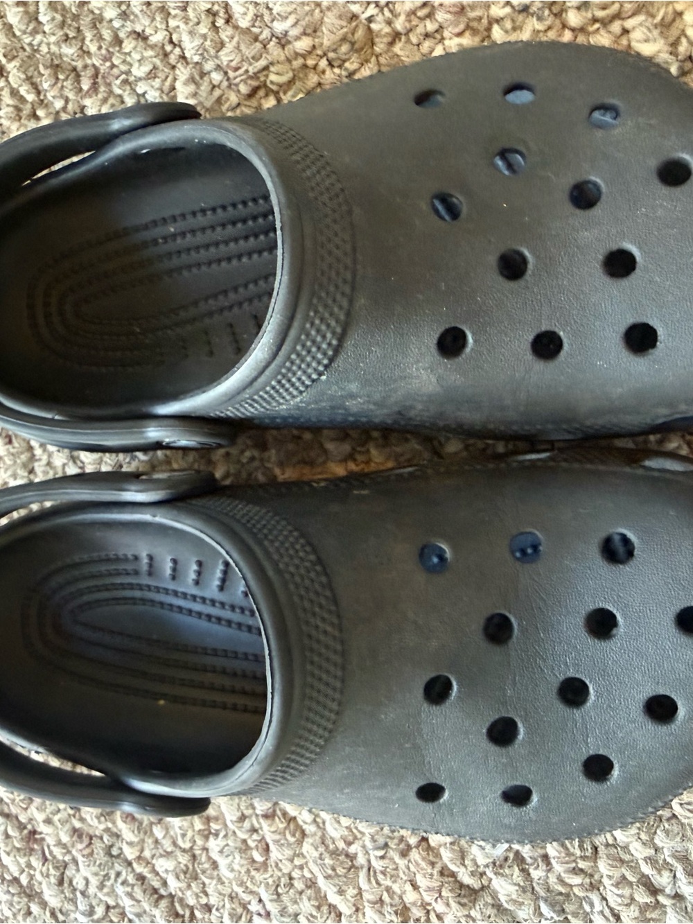 CROCS Kids Black Water Clogs
